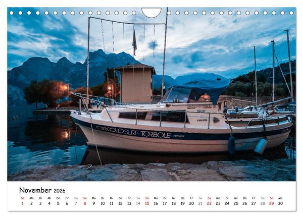 Produktbild: Nago-Torbole, der sch&ouml;ne Norden vom Gardasee (Wandkalender 2026 DIN A4 quer), CALVENDO Monatskalender