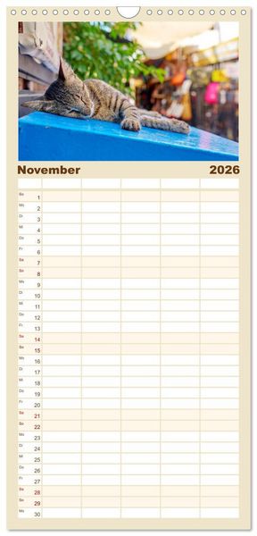 Produktbild: Familienplaner 2026 - Urlaub in Kusadasi - Sonne, Strand und Kultur in der T&uuml;rkei mit 5 Spalten (Wandkalender, 21 x 45 cm) CALVENDO