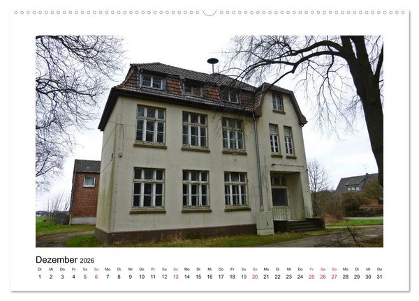 Produktbild: Verlassene Orte Ruhrgebiet (Wandkalender 2026 DIN A2 quer), CALVENDO Monatskalender