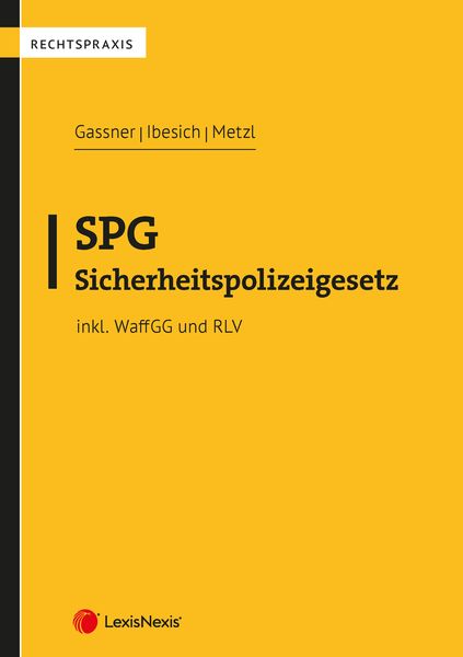 Produktbild: SPG - Sicherheitspolizeigesetz