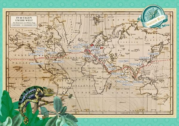 Produktbild: In 80 Tagen um die Welt