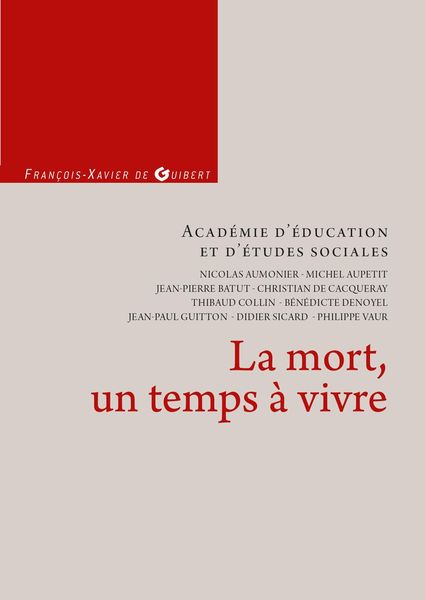 Produktbild: La mort, un temps &agrave; vivre