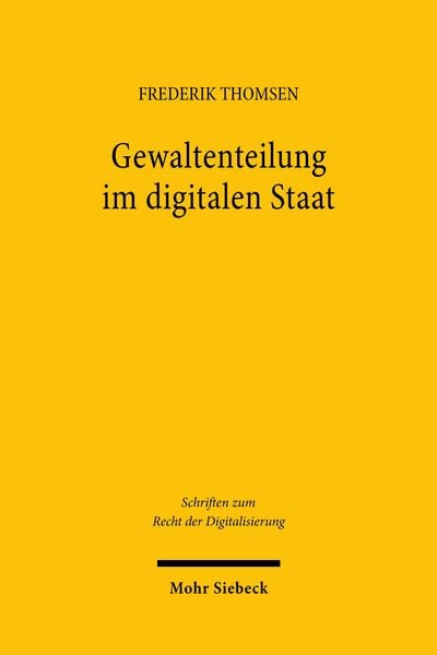 Produktbild: Gewaltenteilung im digitalen Staat
