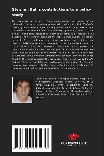 Produktbild: Stephen Ball's contributions to a policy study