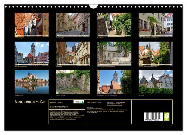 Produktbild: Bezauberndes Mei&szlig;en (Wandkalender 2026 DIN A3 quer), CALVENDO Monatskalender