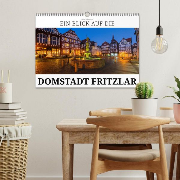 Produktbild: Ein Blick auf Fritzlar (Wandkalender 2026 DIN A3 quer), CALVENDO Monatskalender
