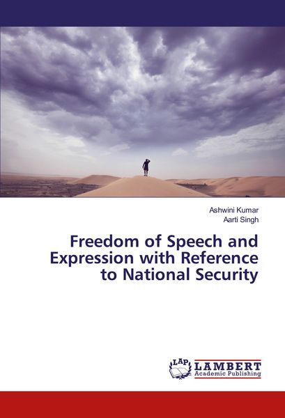 Produktbild: Freedom of Speech and Expression with Reference to National Security