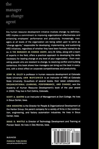 Produktbild: The Manager as Change Agent