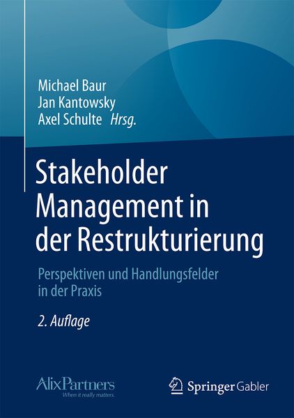 Produktbild: Stakeholder Management in der Restrukturierung