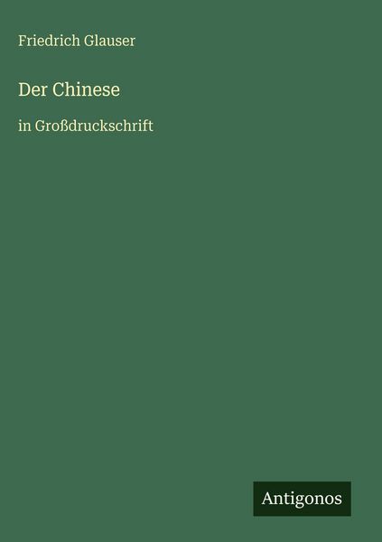 Produktbild: Der Chinese