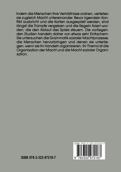 Produktbild: Figurationen sozialer Macht