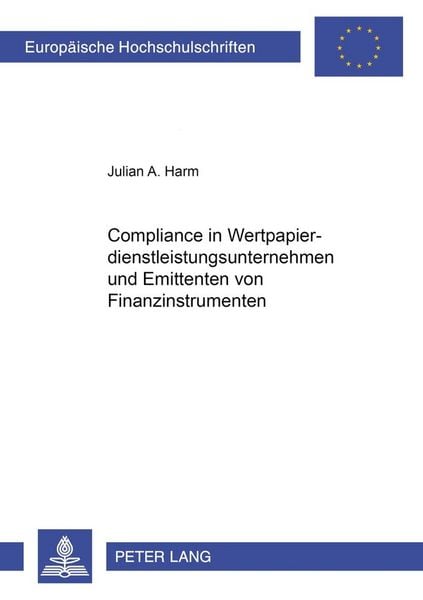 Produktbild: Compliance in Wertpapierdienstleistungsunternehmen und Emittenten von Finanzinstrumenten