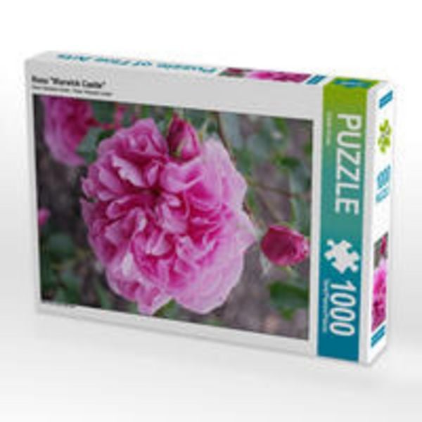 "CALVENDO Puzzle Rosa ""Warwick Castle"" | 1000 Teile Lege-Größe 64x48cm Foto-Puzzle für glückliche Stunden"