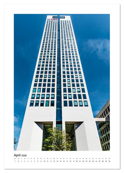 Produktbild: Frankfurt Vertikal Michael Jaster (Wandkalender 2026 DIN A3 hoch), CALVENDO Monatskalender