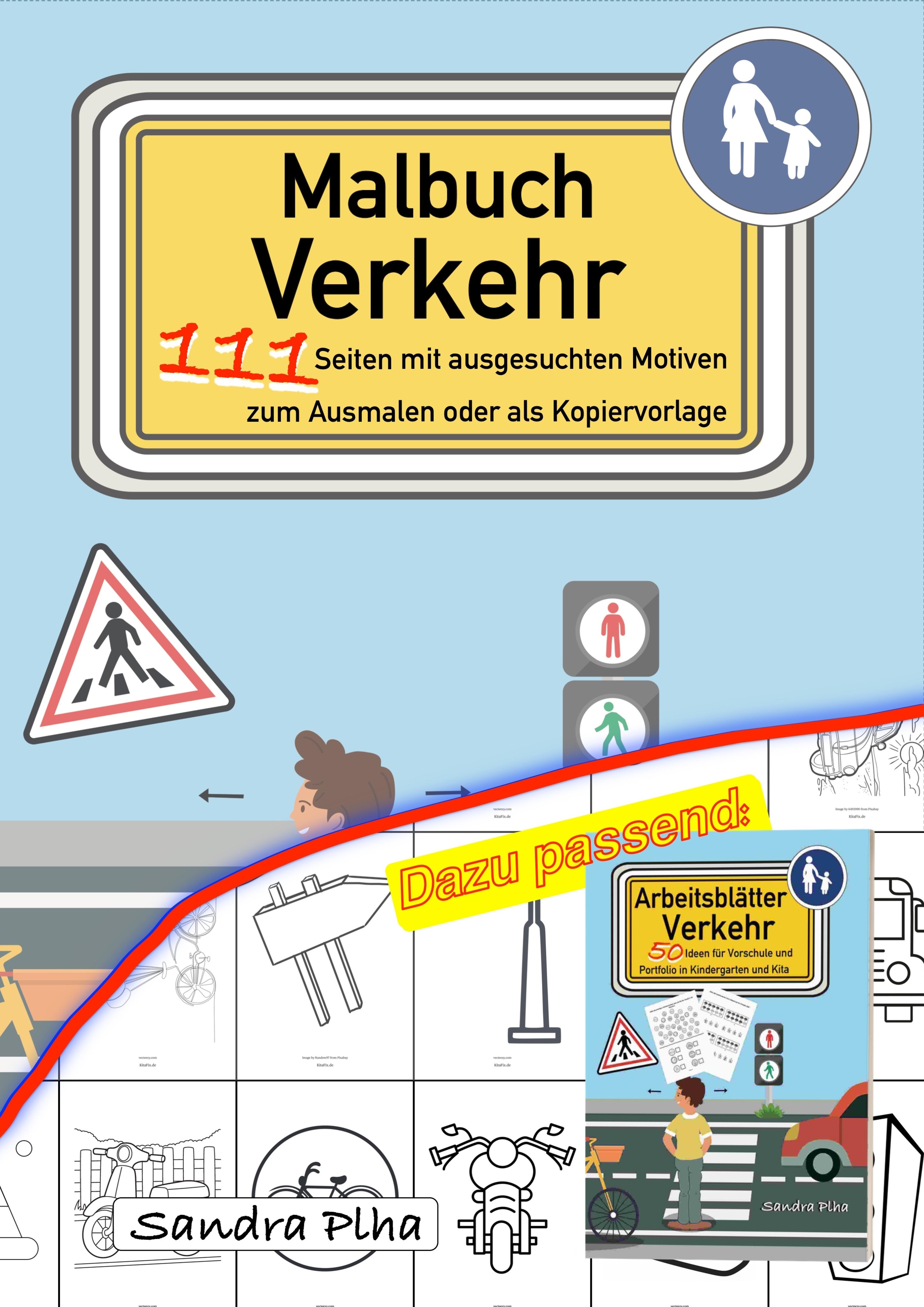 Produktbild: KitaFix Malbuch Verkehr