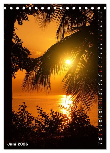 Produktbild: Exotisches Bali (Tischkalender 2026 DIN A5 hoch), CALVENDO Monatskalender