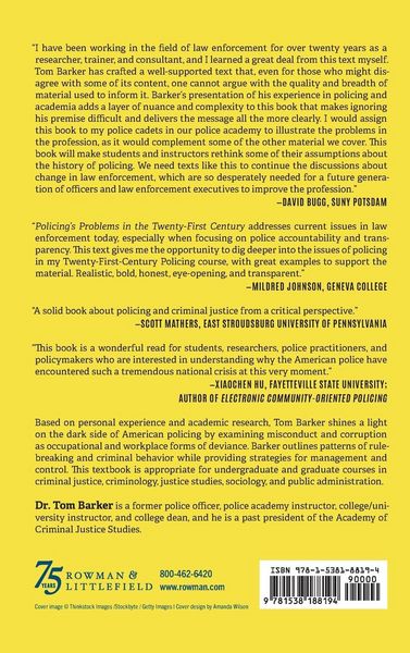 Produktbild: Policing's Problems in the Twenty-First Century