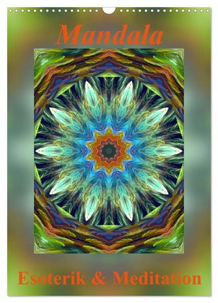 Produktbild: Mandala - Esoterik & Meditation (Wandkalender 2026 DIN A3 hoch), CALVENDO Monatskalender