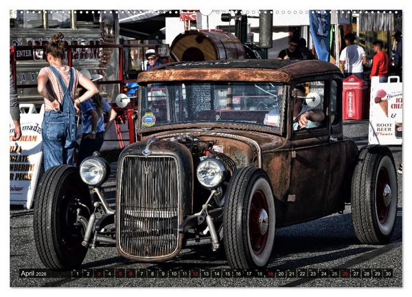 Produktbild: American Hot Rod (hochwertiger Premium Wandkalender 2026 DIN A2 quer), Kunstdruck in Hochglanz