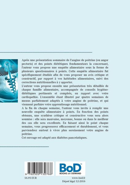 Produktbild: Quelle alimentation pour l'angine de poitrine ?