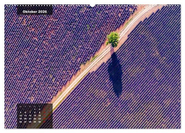 Produktbild: Provence - Farben und D&uuml;fte (Wandkalender 2026 DIN A2 quer), CALVENDO Monatskalender
