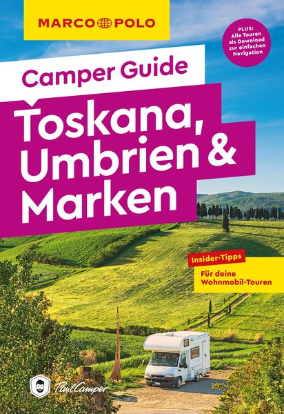 MARCO POLO Camper Guide Toskana, Umbrien & Marken