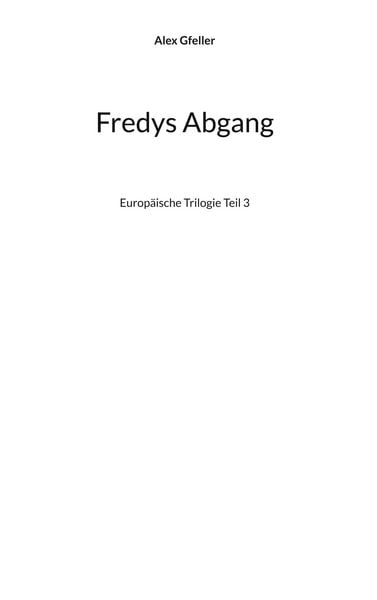 Produktbild: Fredys Abgang
