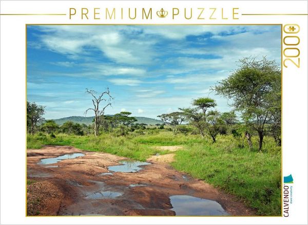 CALVENDO Puzzle Tarangire-Nationalpark | 2000 Teile Lege-Größe 90x67cm Foto-Puzzle für glückliche Stunden