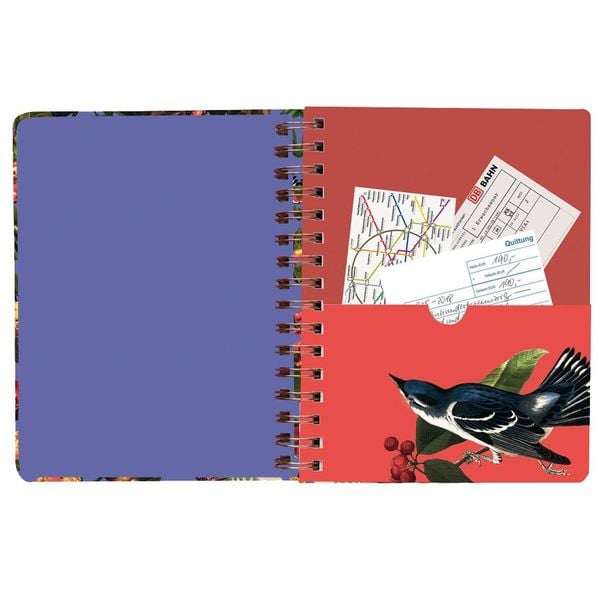 Produktbild: Ringbuch Hardcover Vogelbeere