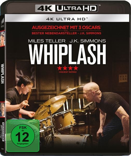 Whiplash (4K Ultra HD), Blu-ray 4K