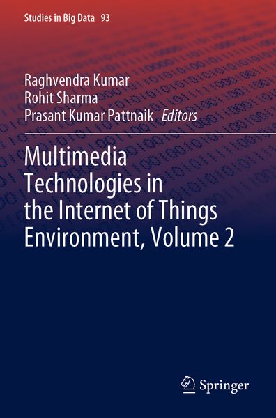 Produktbild: Multimedia Technologies in the Internet of Things Environment, Volume 2