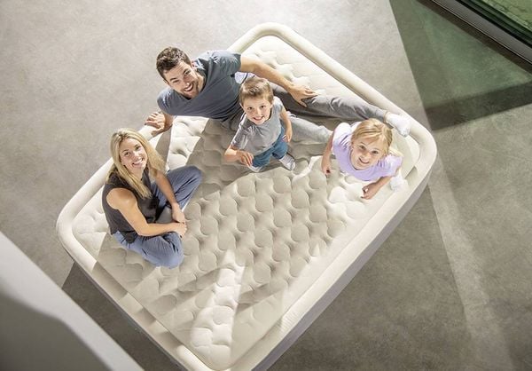 Produktbild: Intex 64926ND PremaireElevated Luftbett (L x B x H) 203 x 152 x 46cm Wei&szlig;, Grau