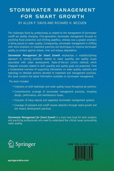 Produktbild: Stormwater Management for Smart Growth