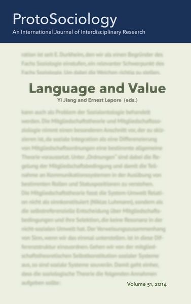 Produktbild: Language and Value