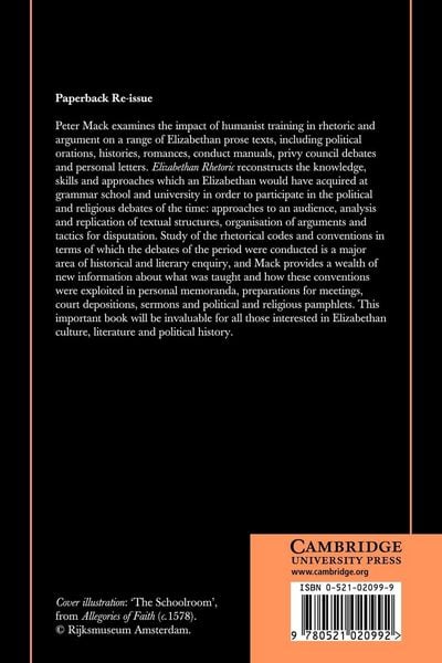 Produktbild: Elizabethan Rhetoric