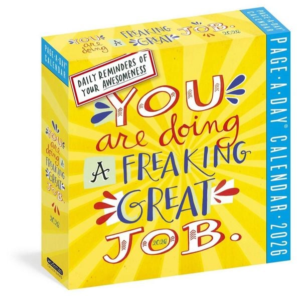 Produktbild: You Are Doing a Freaking Great Job Page-A-Day(r) Calendar 2026