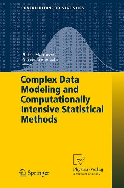 Produktbild: Complex Data Modeling and Computationally Intensive Statistical Methods