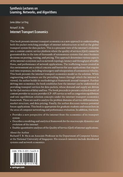 Produktbild: Internet Transport Economics