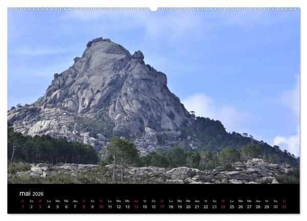Produktbild: La Corse Ile de Beaut&eacute; (Calendrier mural 2026 DIN A2 vertical) calendrier de bureau