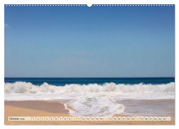 Produktbild: Kalender - selbst gestalten, Fotos selbst einkleben (hochwertiger Premium Wandkalender 2026 DIN A2 quer), Kunstdruck in Hochglanz
