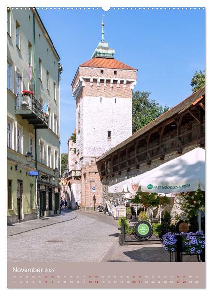 Produktbild: Zeitloses Krakau. Zwischen K&ouml;nigen, Kirchen und Kopfsteinpflaster (hochwertiger Premium Wandkalender 2027 DIN A2 hoch), Kunstdruck in Hochglanz