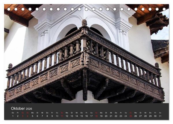 Produktbild: Peru 2026 Im Land des Kondors (Tischkalender 2026 DIN A5 quer), CALVENDO Monatskalender