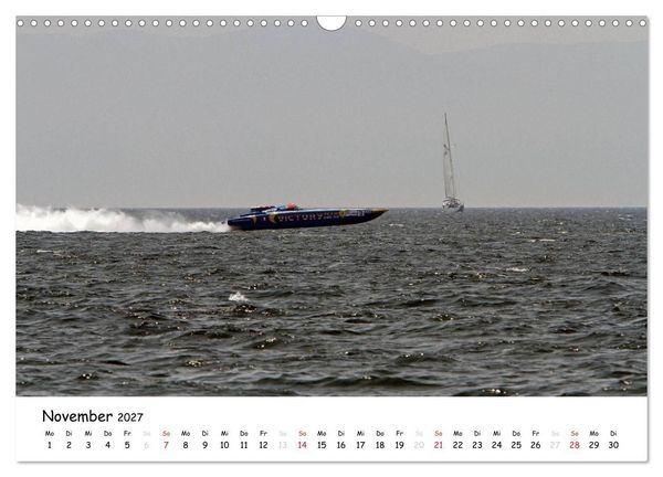 Produktbild: Offshore Powerboats (Wandkalender 2027 DIN A3 quer), CALVENDO Monatskalender