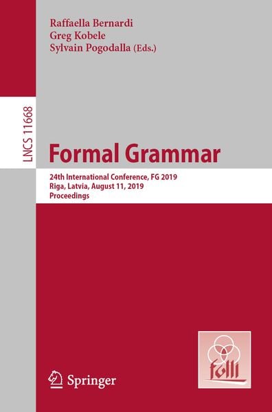 Produktbild: Formal Grammar
