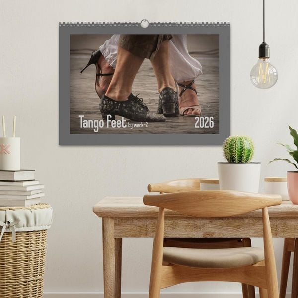 Produktbild: Tango feet (Wandkalender 2026 DIN A3 quer), CALVENDO Monatskalender