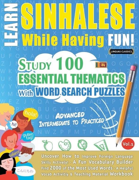 Produktbild: LEARN SINHALESE WHILE HAVING FUN! - ADVANCED