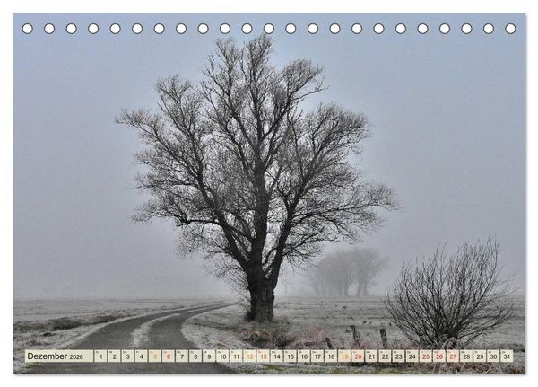 Produktbild: Landschaft an der W&uuml;mme (Tischkalender 2026 DIN A5 quer), CALVENDO Monatskalender
