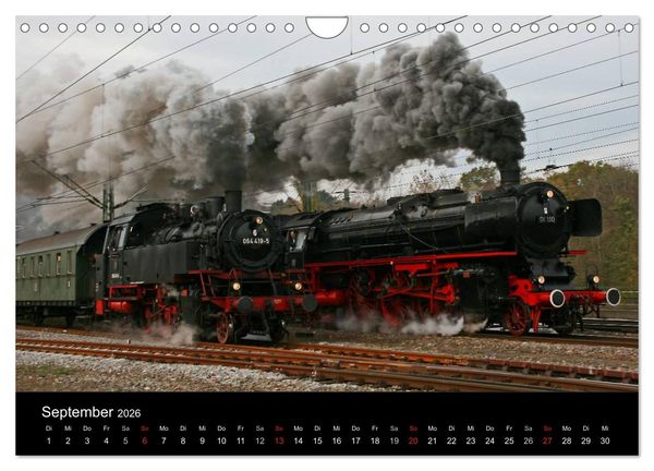 Produktbild: Mein Dampfbahnkalender 2026 (Wandkalender 2026 DIN A4 quer), CALVENDO Monatskalender