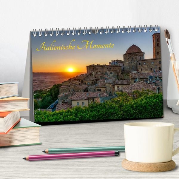 Produktbild: Italienische Momente (Tischkalender 2026 DIN A5 quer), CALVENDO Monatskalender