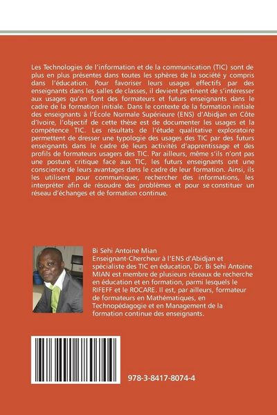 Produktbild: Int&eacute;gration des TIC &agrave; l'ENS d'Abidjan (C&ocirc;te d'Ivoire)